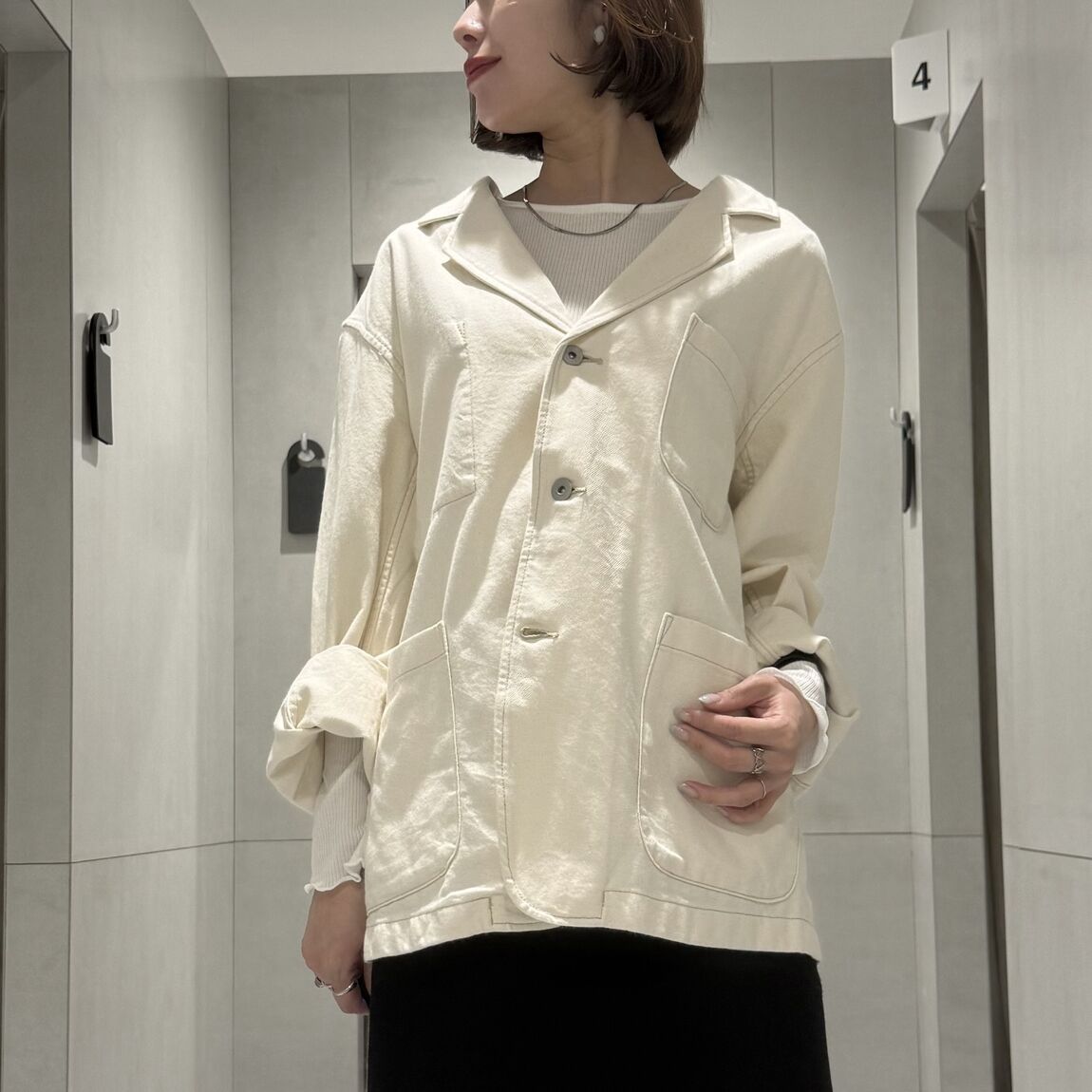 ソラリアプラザ】スタッフスナップ 身長160㎝｜ 無印良品